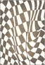 Mini Checkered Brown Rug