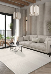 Charles Cream Scandinavian Rug