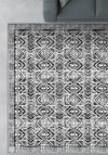 Gilyra Black and White Boho Rug
