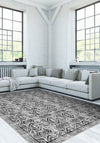 Gilyra Black and White Boho Rug