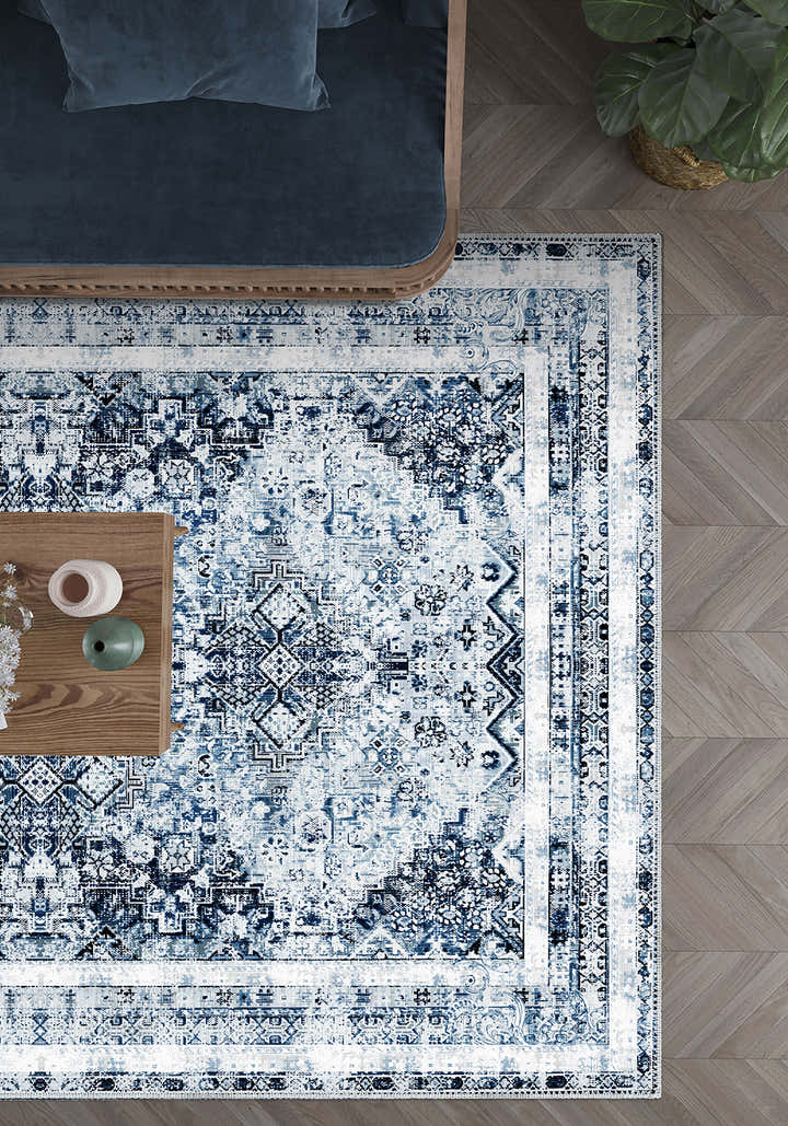 Caroline Blue Persian Rug