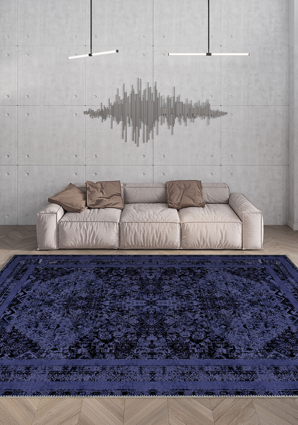 Caroline Purple Oriental Rug