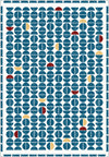 Lucas Colourful Washable Rug