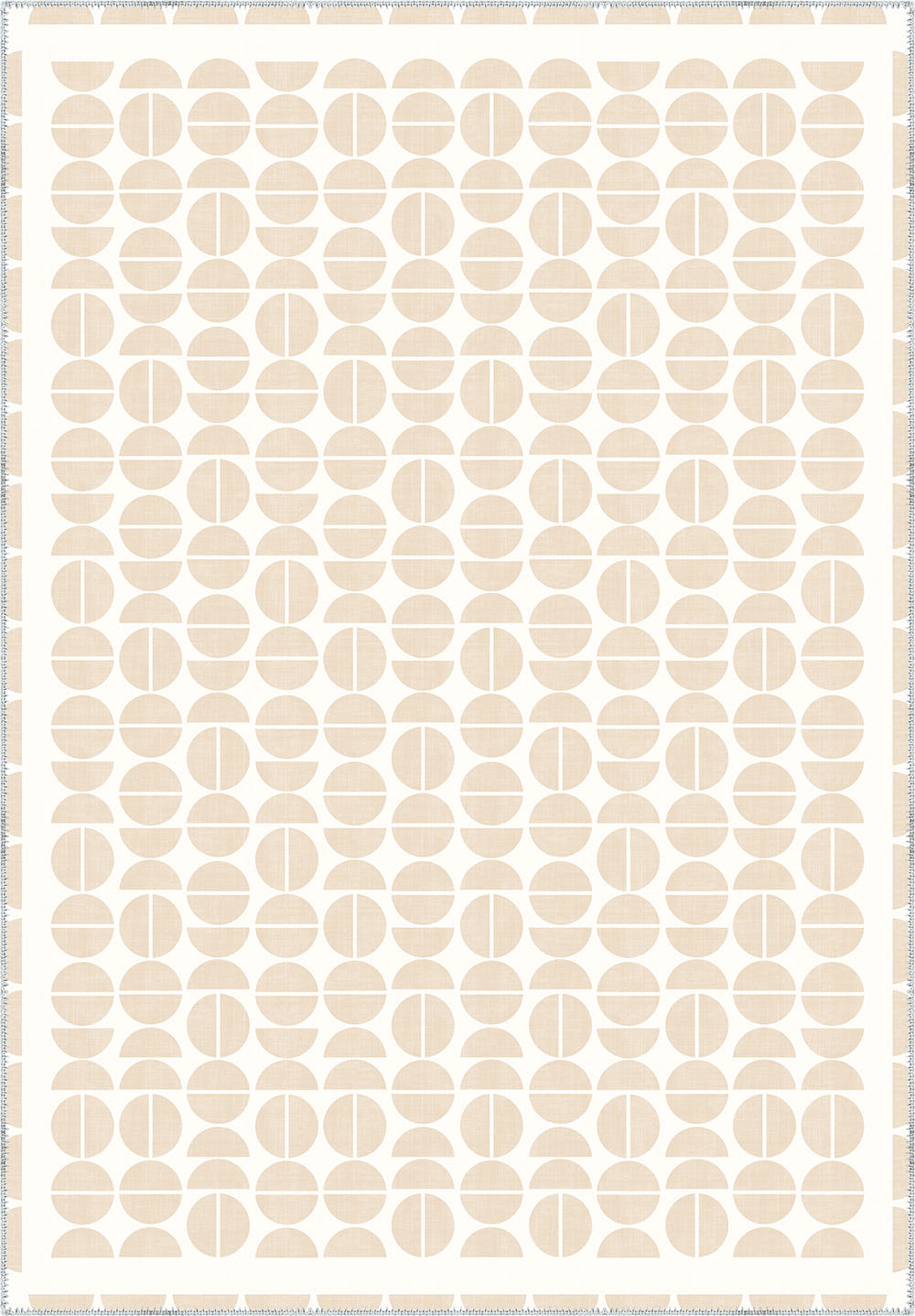 Lucas Cream Washable Rug