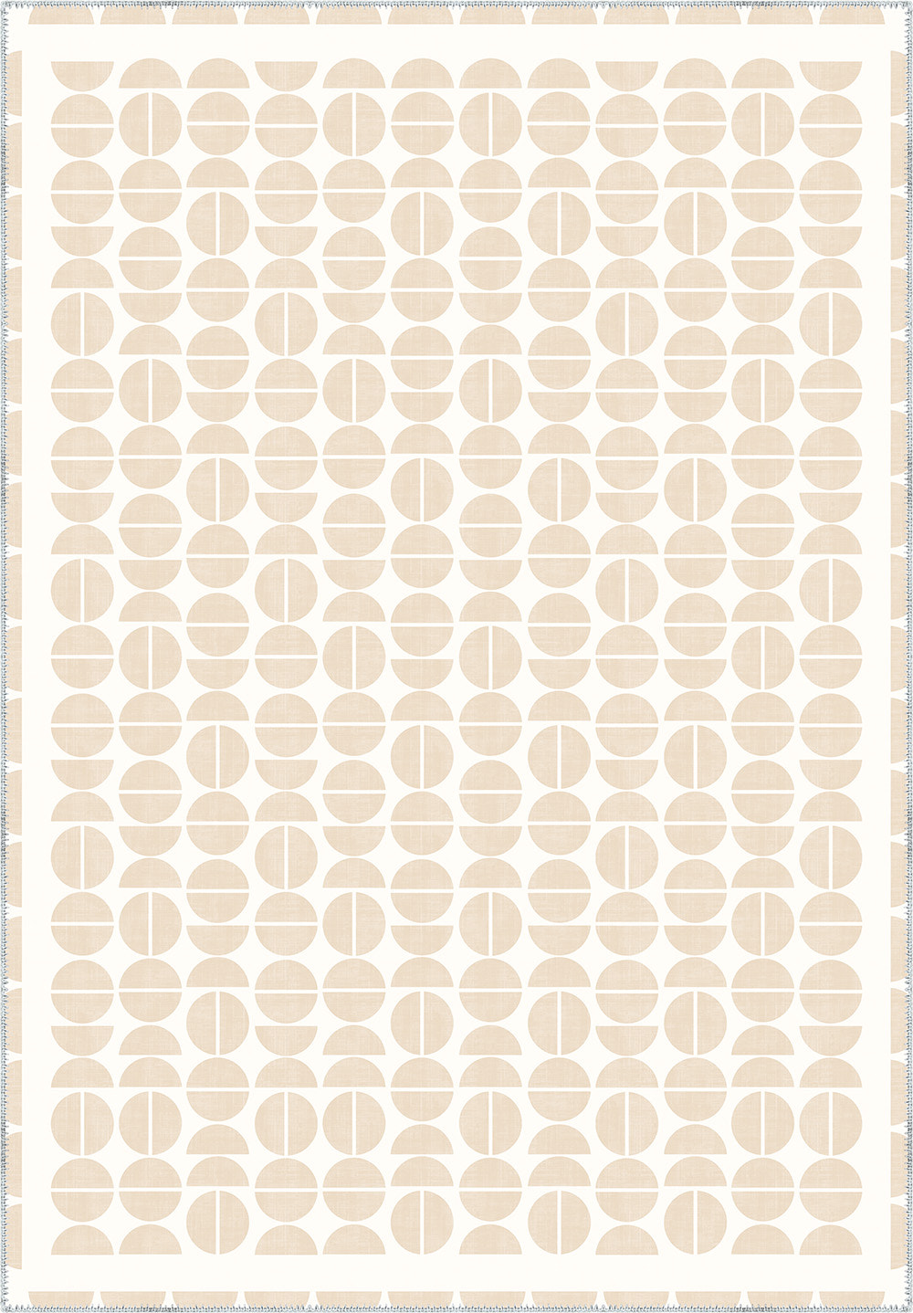 Lucas Cream Washable Rug