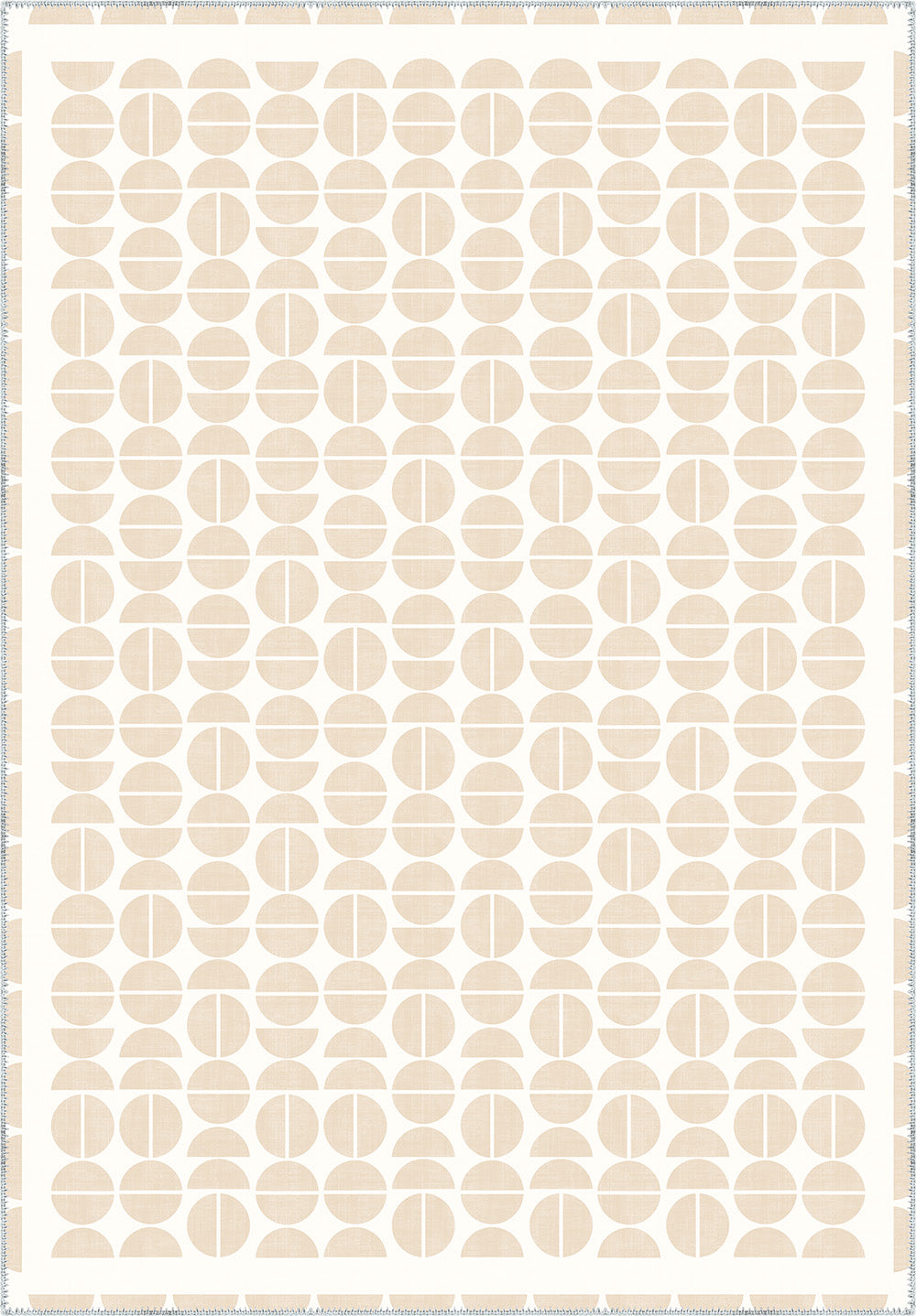 Lucas Cream Washable Rug