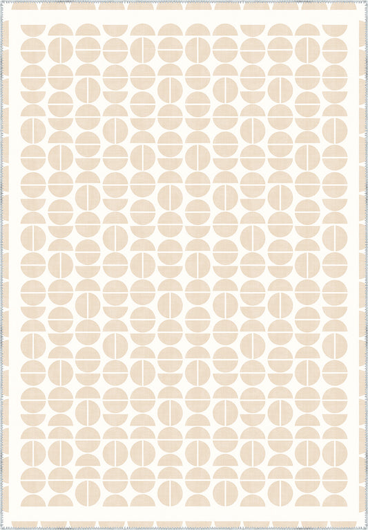 Lucas Cream Washable Rug