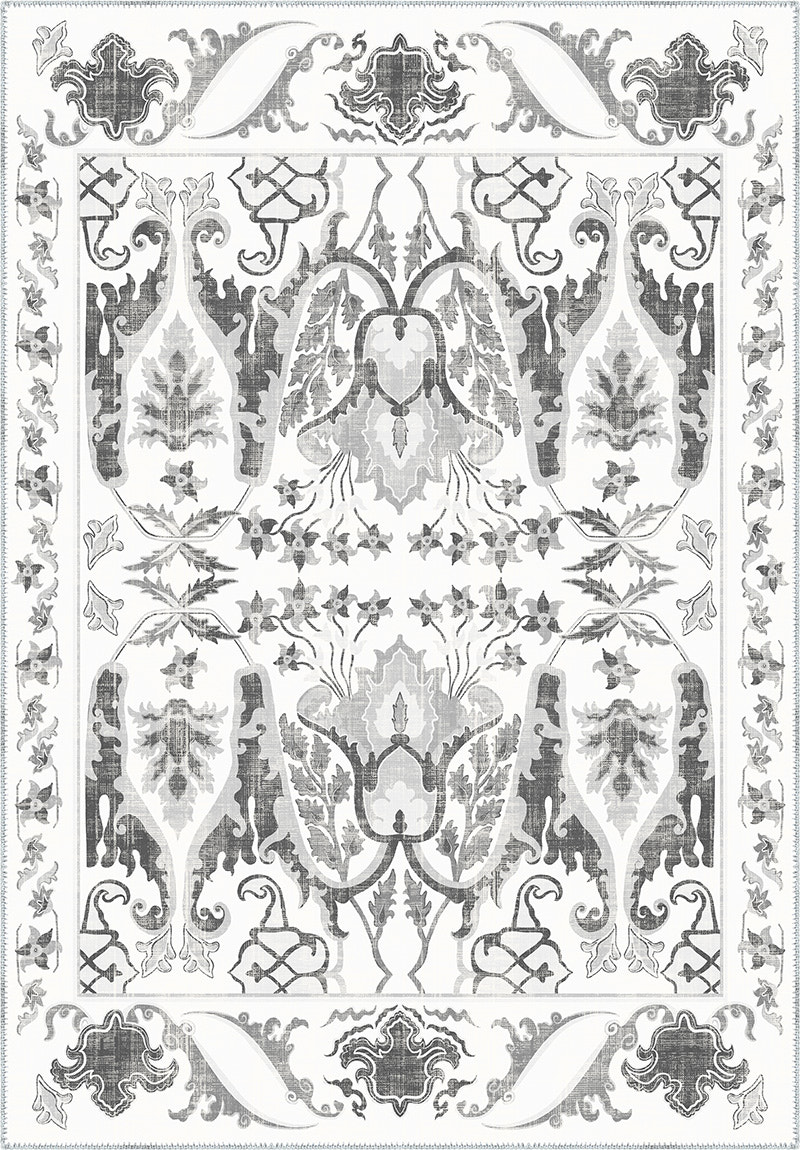 Henry Grey Boho Rug