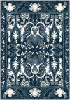 Henry Blue Distressed Rug