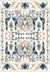 Henry Blue Brown Distressed Washable Rug