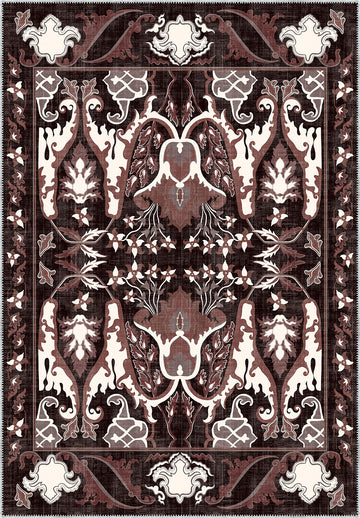 Henry Burgundy Vintage Rug
