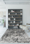 Galadriel Black Grey Traditional Rug