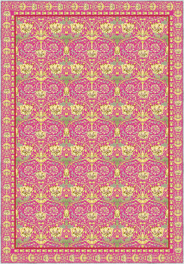 Zachary Vintage Pink Rug