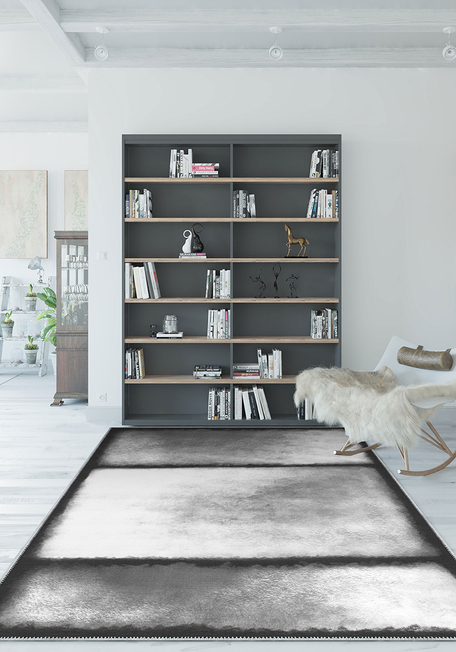 Vionette Grey Modern Rug