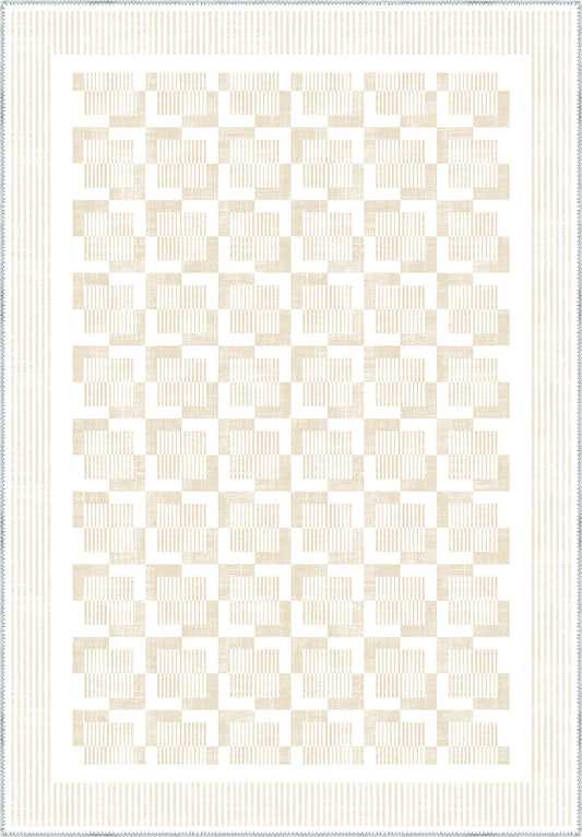Berylle Cream Striped Rug