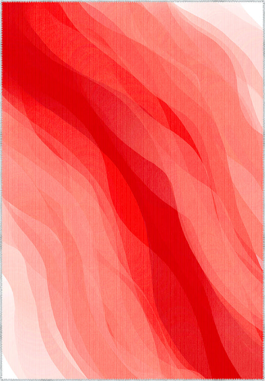 Jaxon Abstract Red Rug