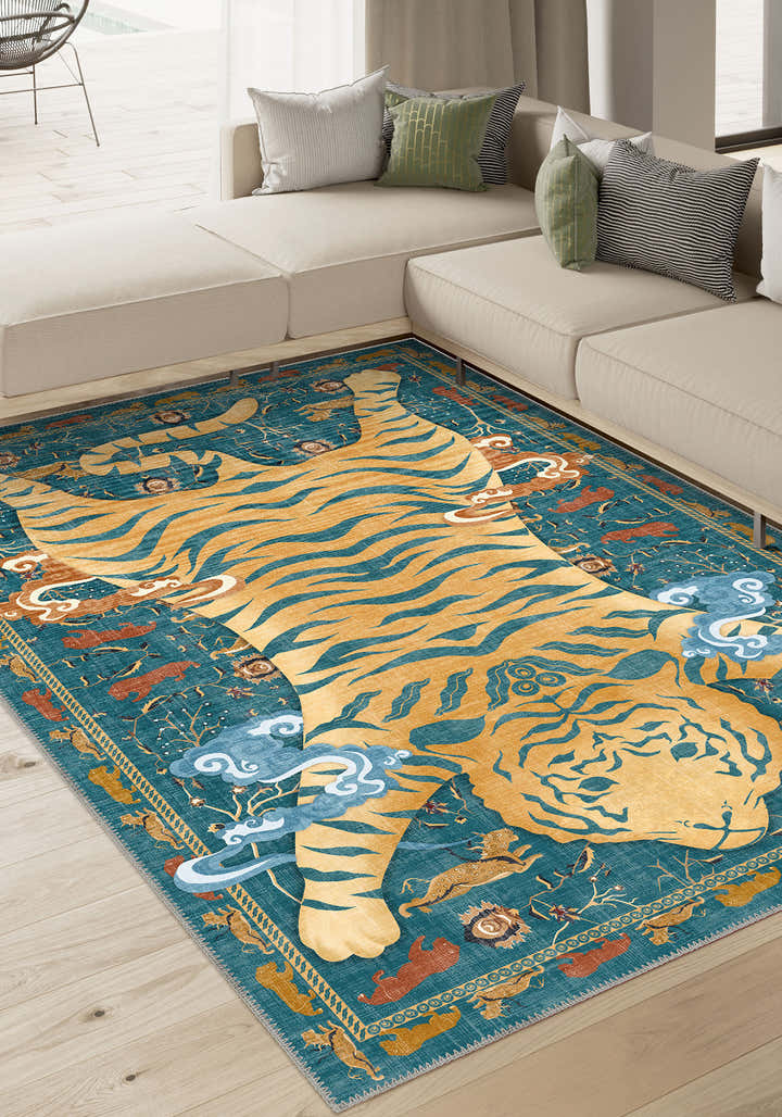 Tashi Tibetan Tiger Asiatic Rug