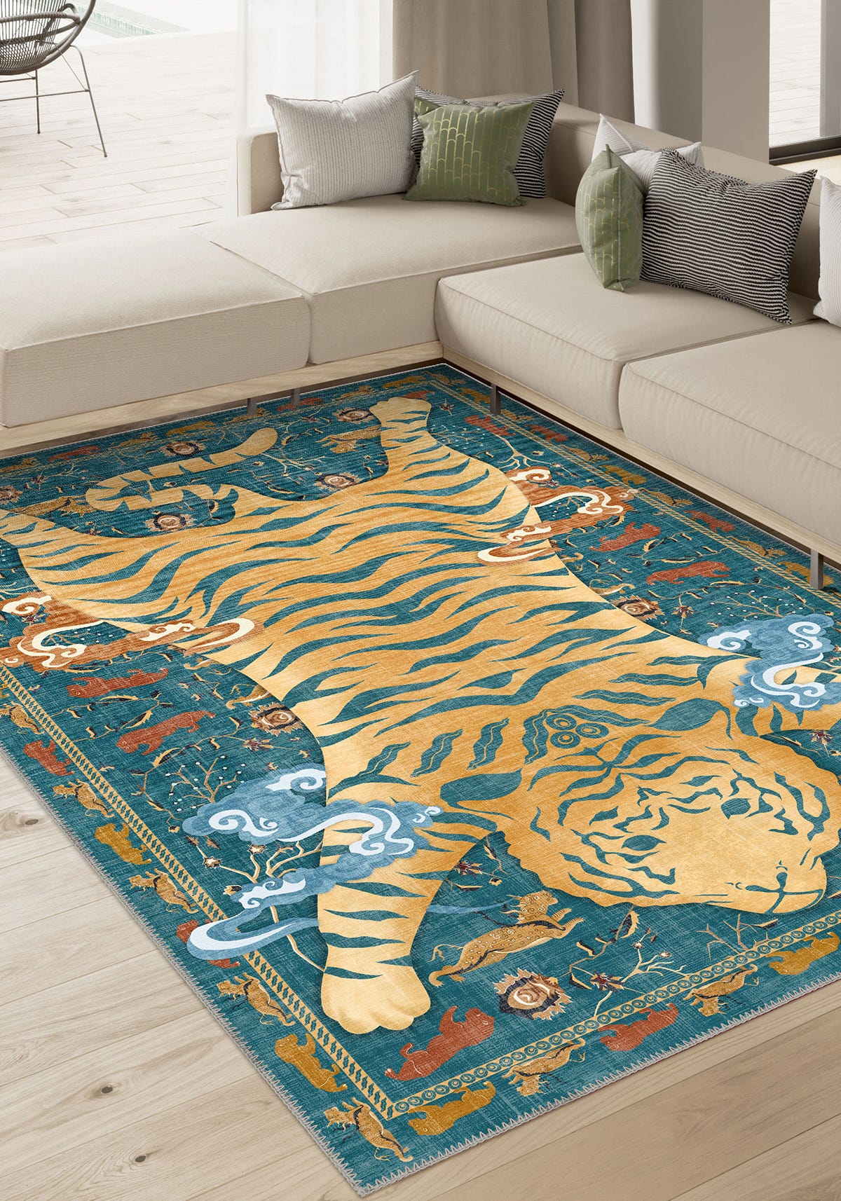 Tashi Tibetan Tiger Asiatic Rug