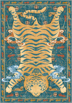 Tashi Tibetan Tiger Asiatic Rug
