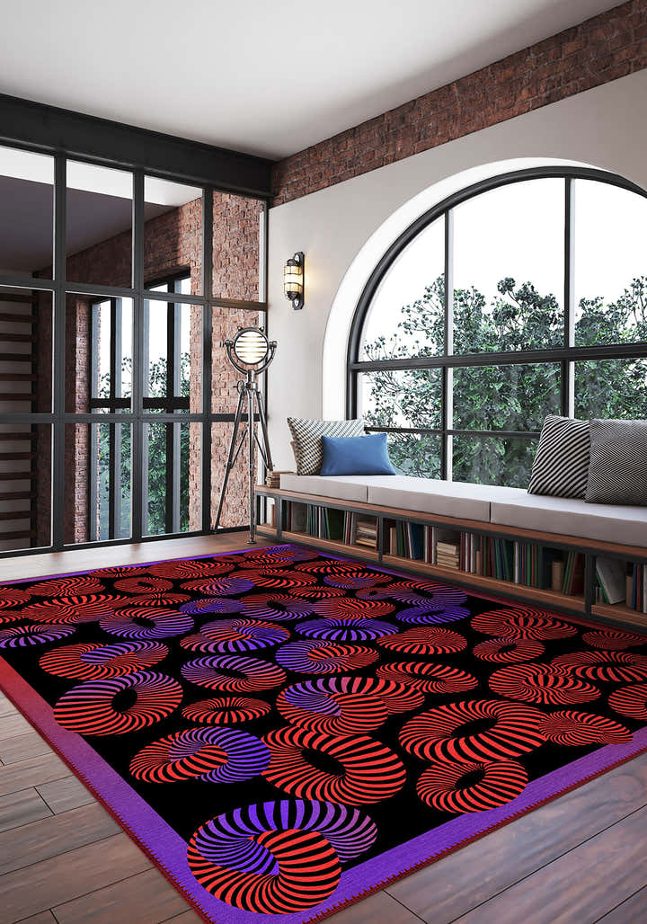 Lorelai Colourful 3D Rug
