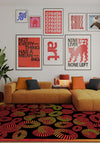 Lorelai Colourful Geometric Rug