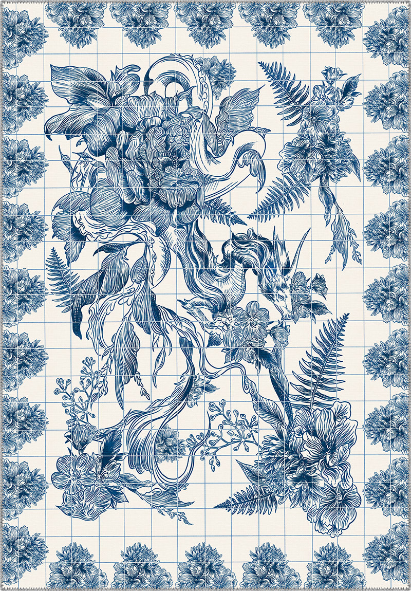 Nino Gothic Tile Rug