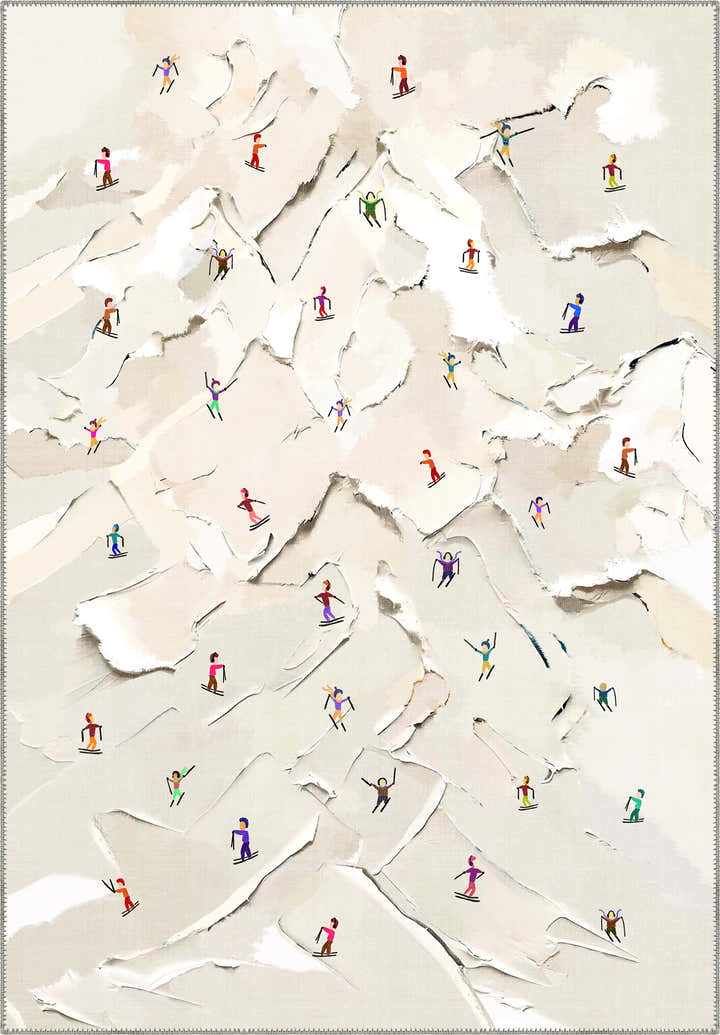 Nico Ski Slopes Rug