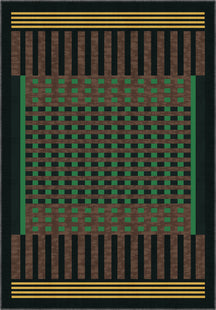Quillon Geometric Washable Rug