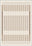 Quillon Striped Cream Rug
