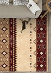 Wildwood Reindeer Rustic Rug