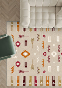 Azra Beige Berber Rug