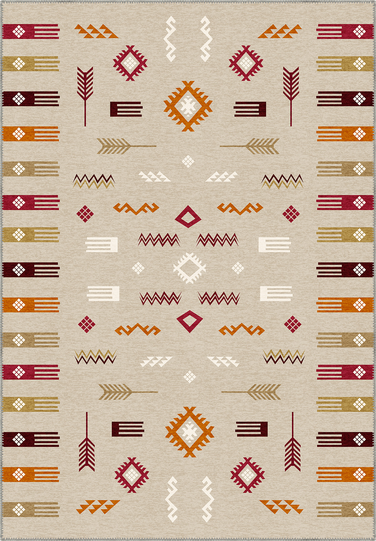 Azra Beige Berber Rug