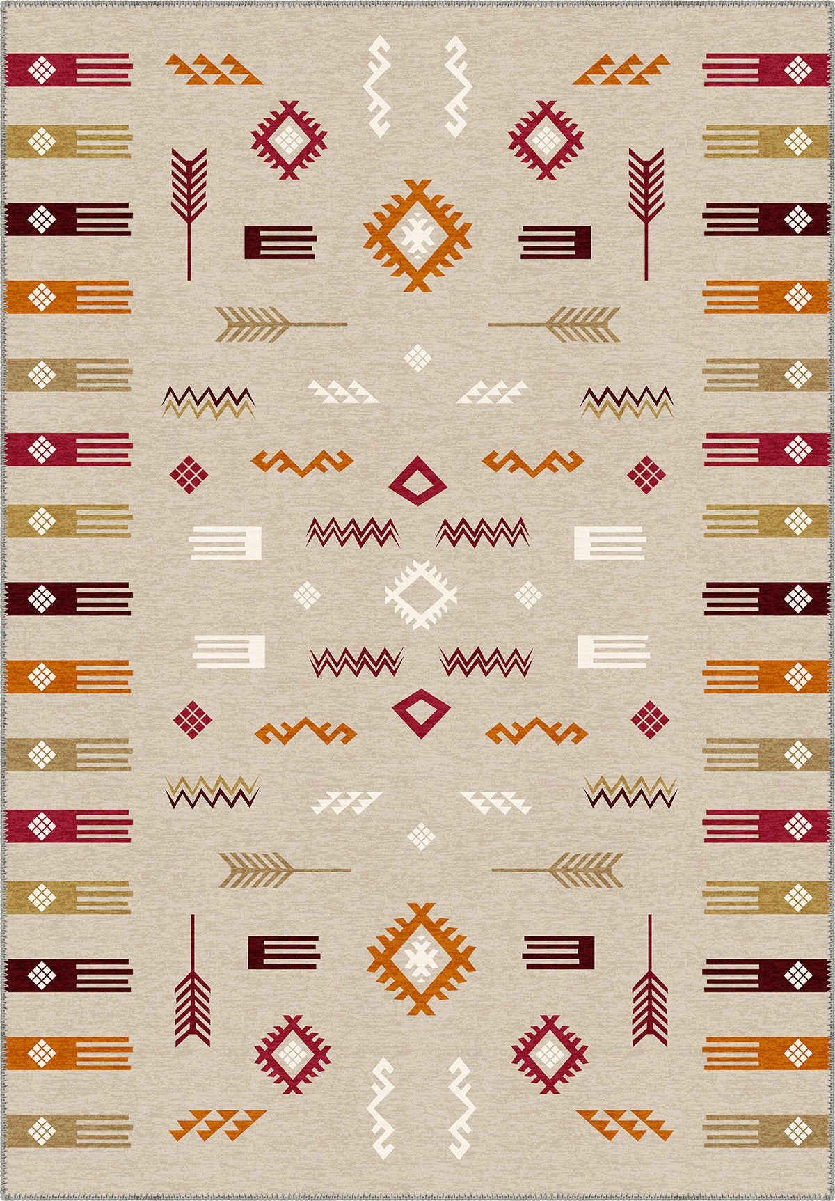 Azra Beige Berber Rug