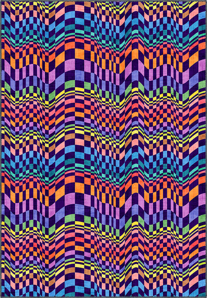 Zeno Colourful Funky Rug