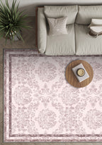 Pastel rug for living room.