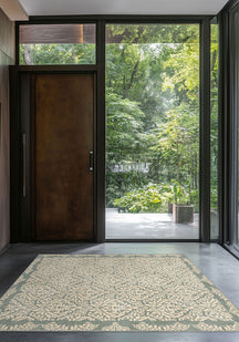 Odessa Washable Sage Green Rug