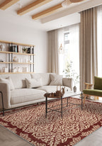 Odessa Terracotta Baroque Rug