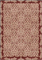 Odessa Terracotta Baroque Rug