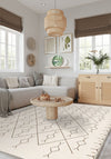 Nira White Berber Rug