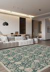 Thalassa Green Country Rug