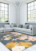 Suki Floral Koi Rug