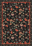Laleh Black Paisley Rug