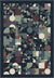 Leandro Teal Geometric Rug
