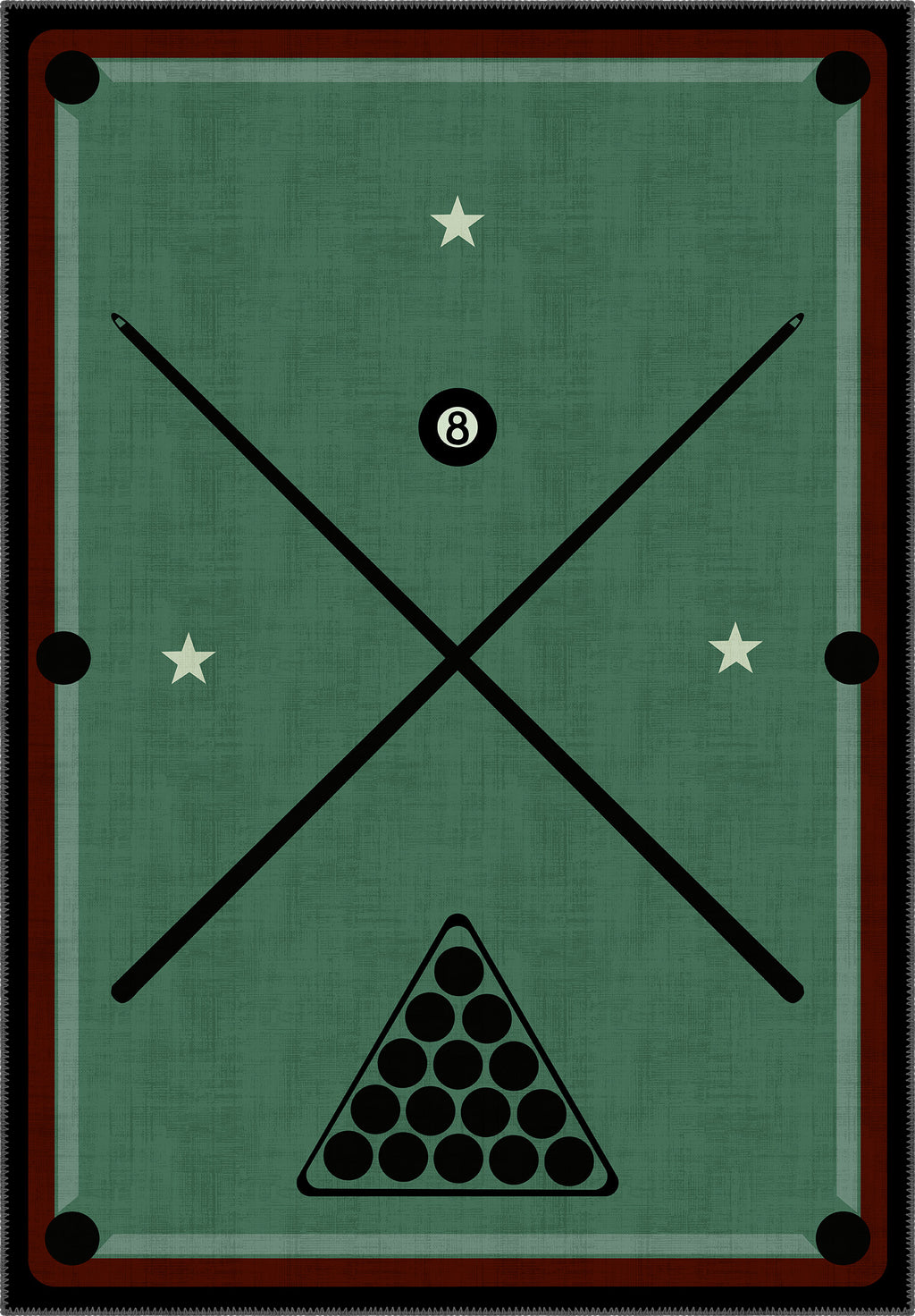Orion 8 Ball Rug