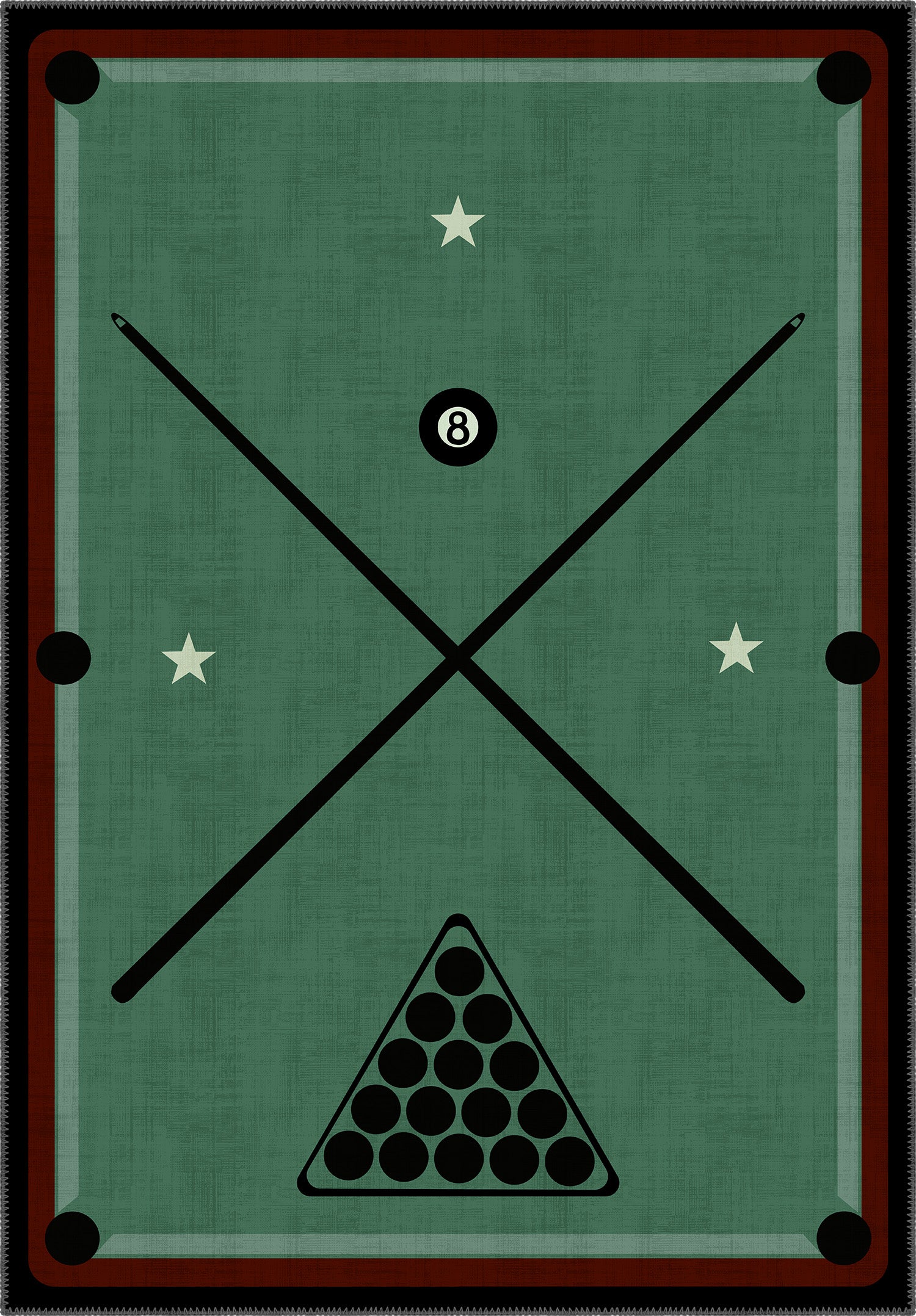 Orion 8 Ball Rug
