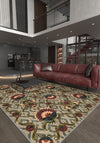 Delfina Floral Antique Rug