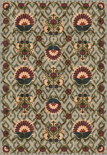 Floral Turkish rug