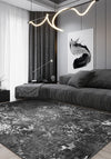 Lily Grey Vintage Washable Rug