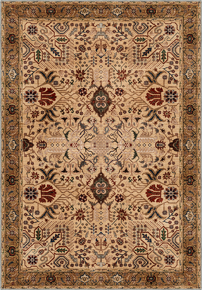 Kairo Warm Beige Persian Rug