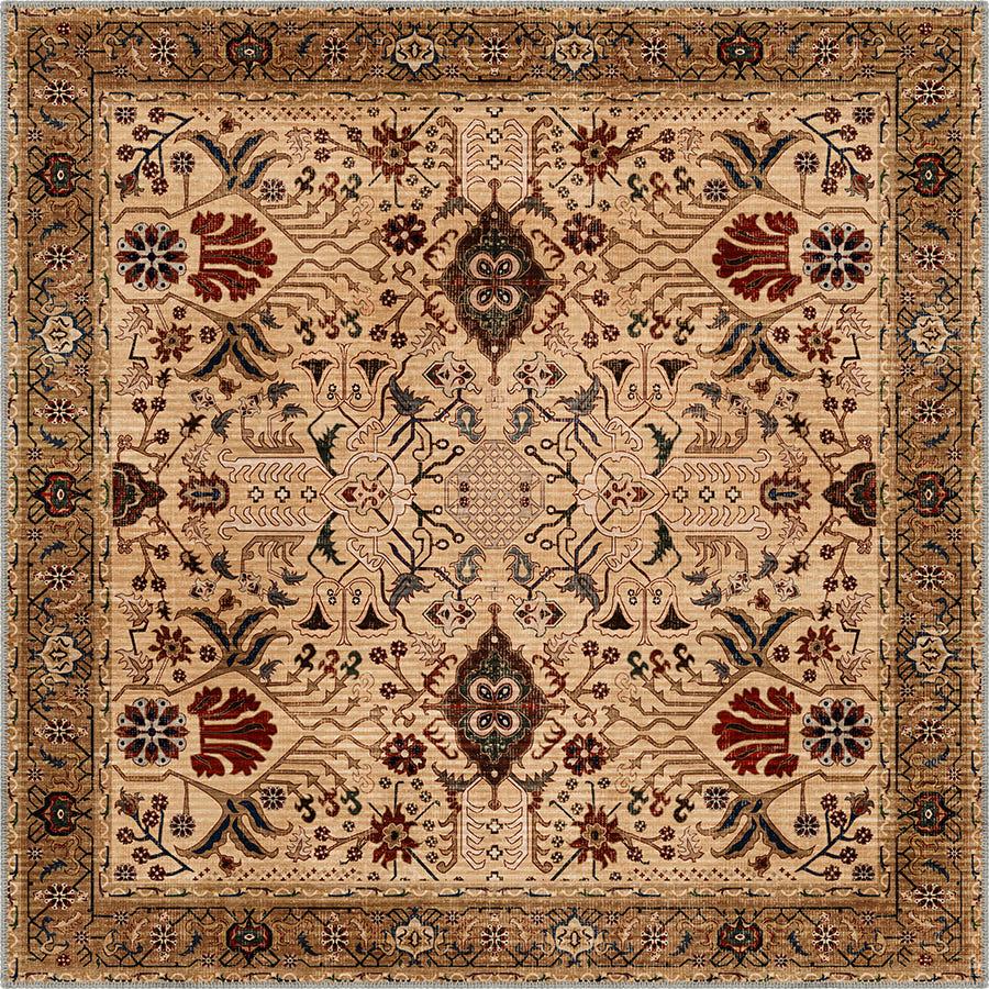Kairo Warm Beige Persian Rug